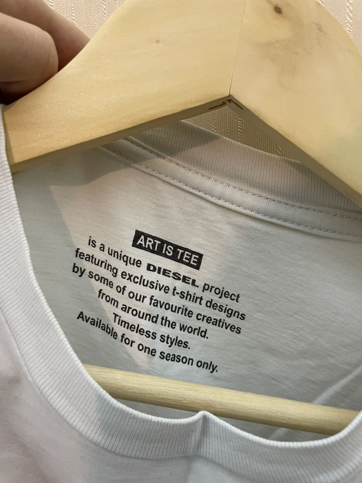 Designer × Vintage Diesel art y2k streetwear T shirt Size US L / EU 52-54 / 3 - 9 Thumbnail