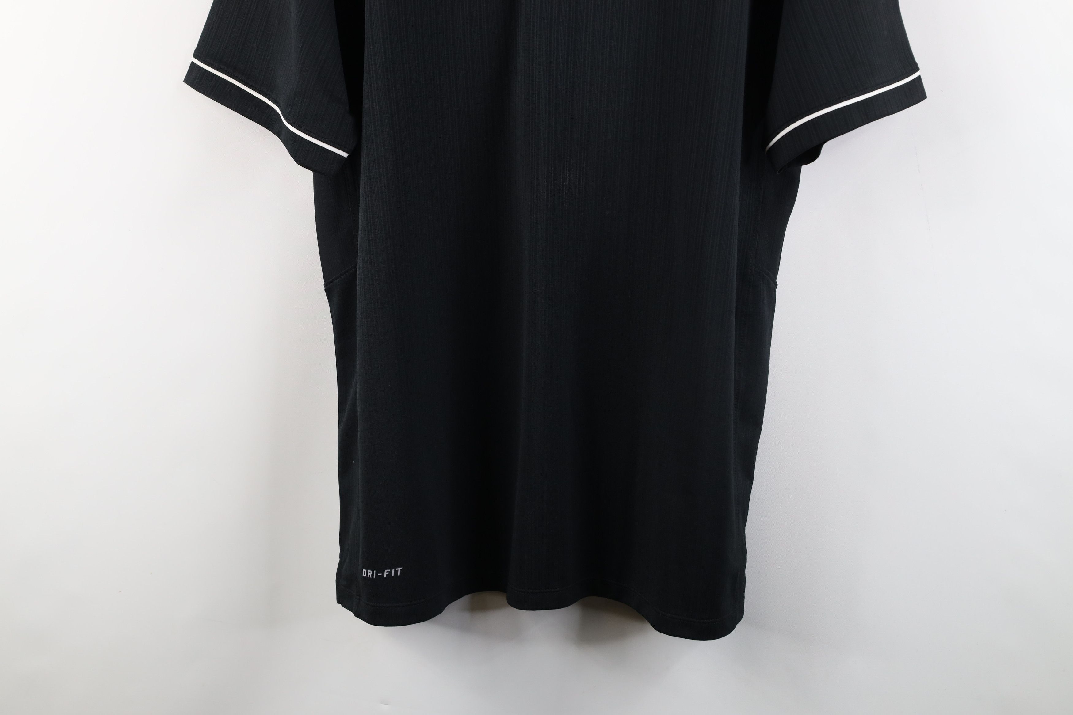 Nike × Vintage Nike University of Central Collared Golf Polo Shirt Black Size US L / EU 52-54 / 3 - 3 Thumbnail
