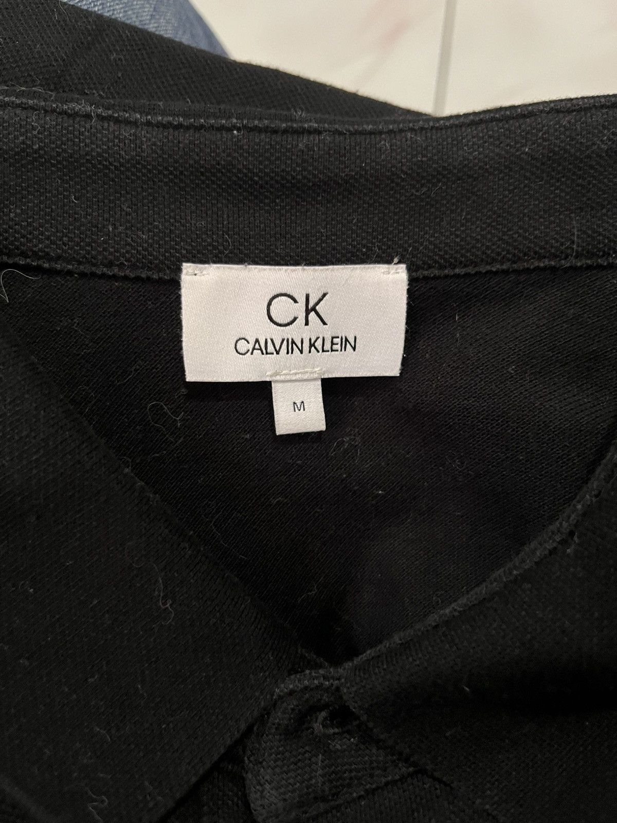 Calvin Klein Calvin Klein Rat Face Polo in Black Size US M / EU 48-50 / 2 - 2 Thumbnail