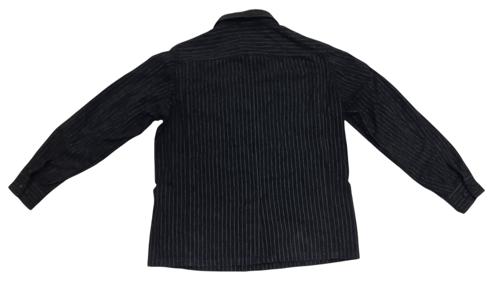Japanese Brand 23 HOMME HICKORY COMPACT COTTON CHORE JACKET Size US M / EU 48-50 / 2 - 6 Thumbnail