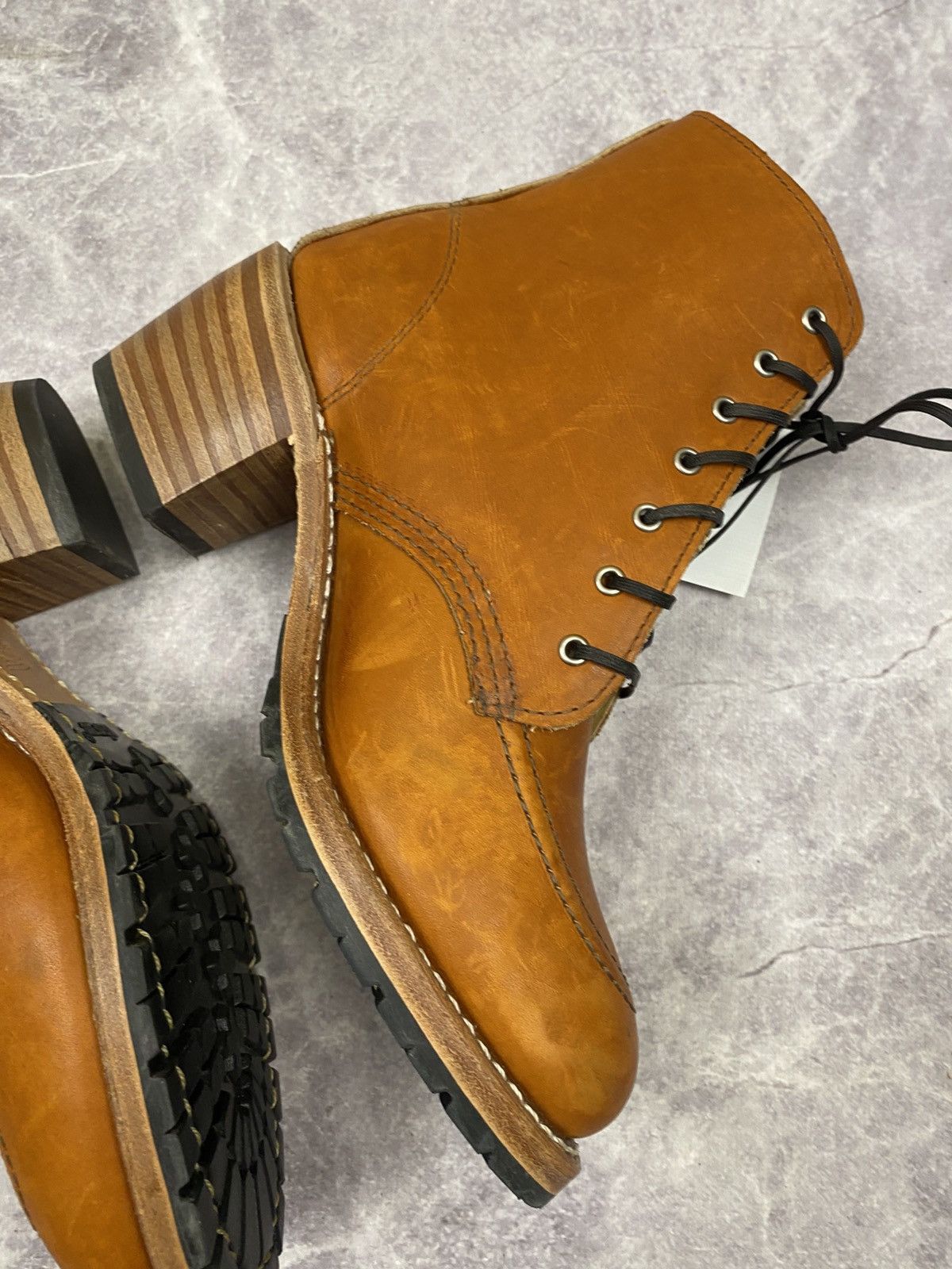 Red Wing Red Wing Clara 3404 Heeled Oro Legacy Leather Boots Size: 37 Size US 7 / IT 37 - 12 Thumbnail