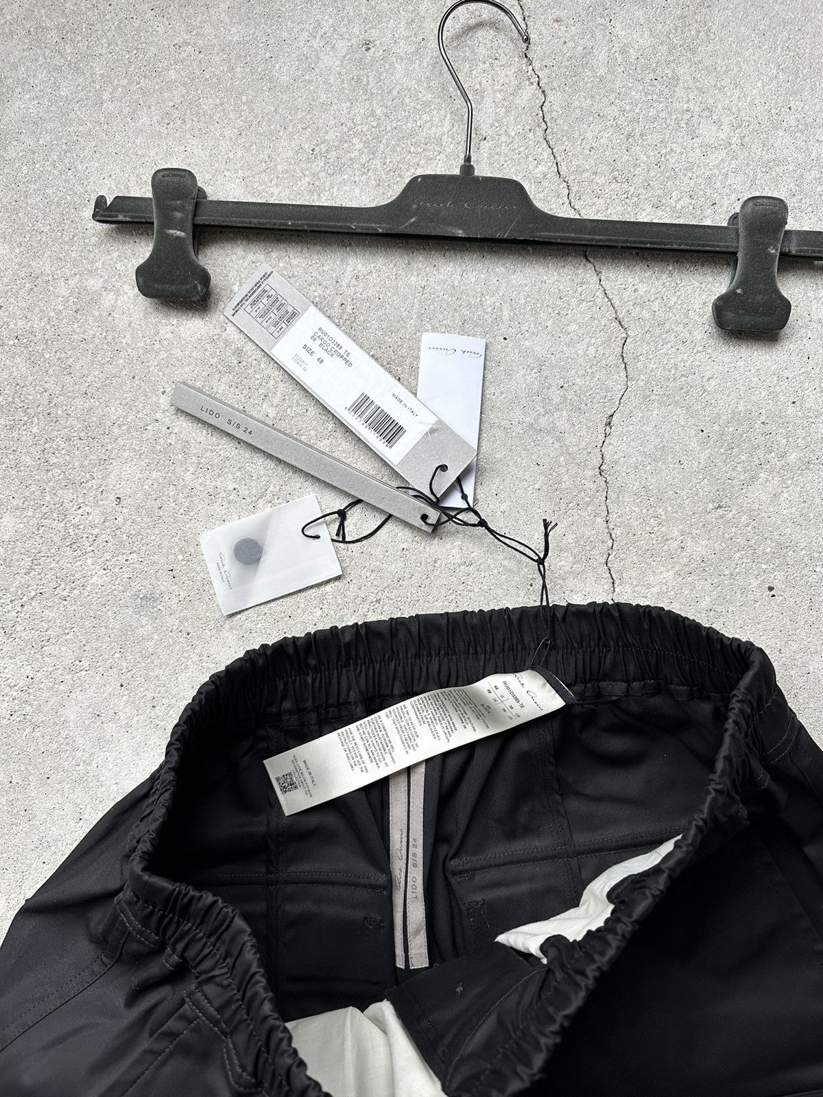 Rick Owens RICK OWENS CROPPED CARGO PANTS Size US 32 / EU 48 - 9 Thumbnail