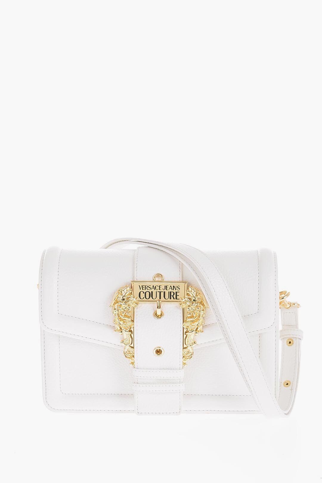 og1mm0524 Size-OS Leather Shoulder Bags in White