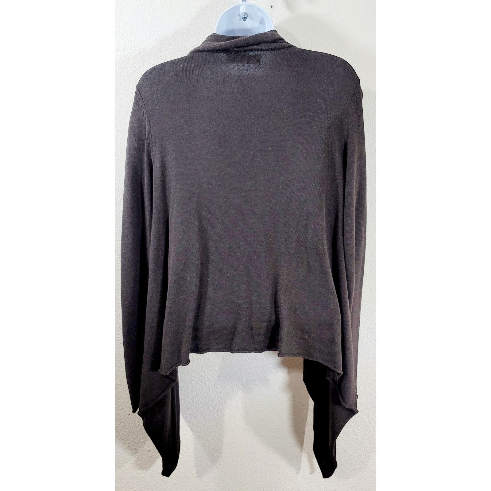 Old Navy Old Navy Brown Draped Open Front Cardigan Sweater Small Size S / US 4 / IT 40 - 3 Thumbnail