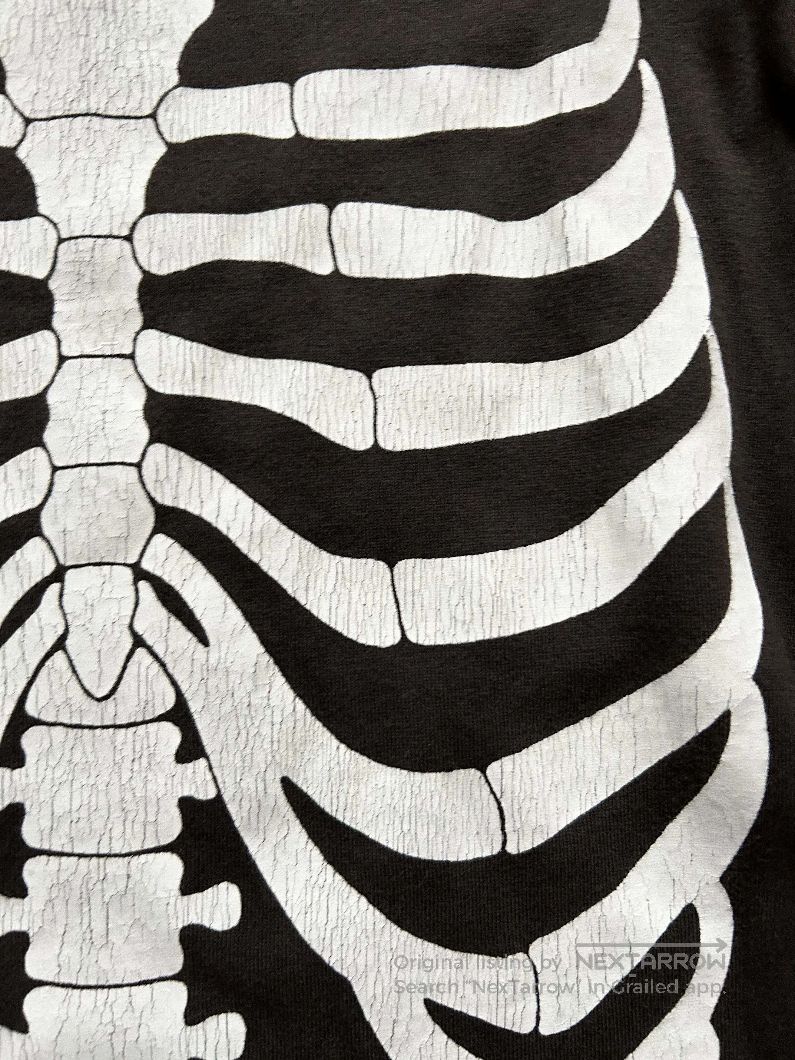 Number (N)ine skeleton print long sleeve shirt. Size US L / EU 52-54 / 3 - 3 Thumbnail