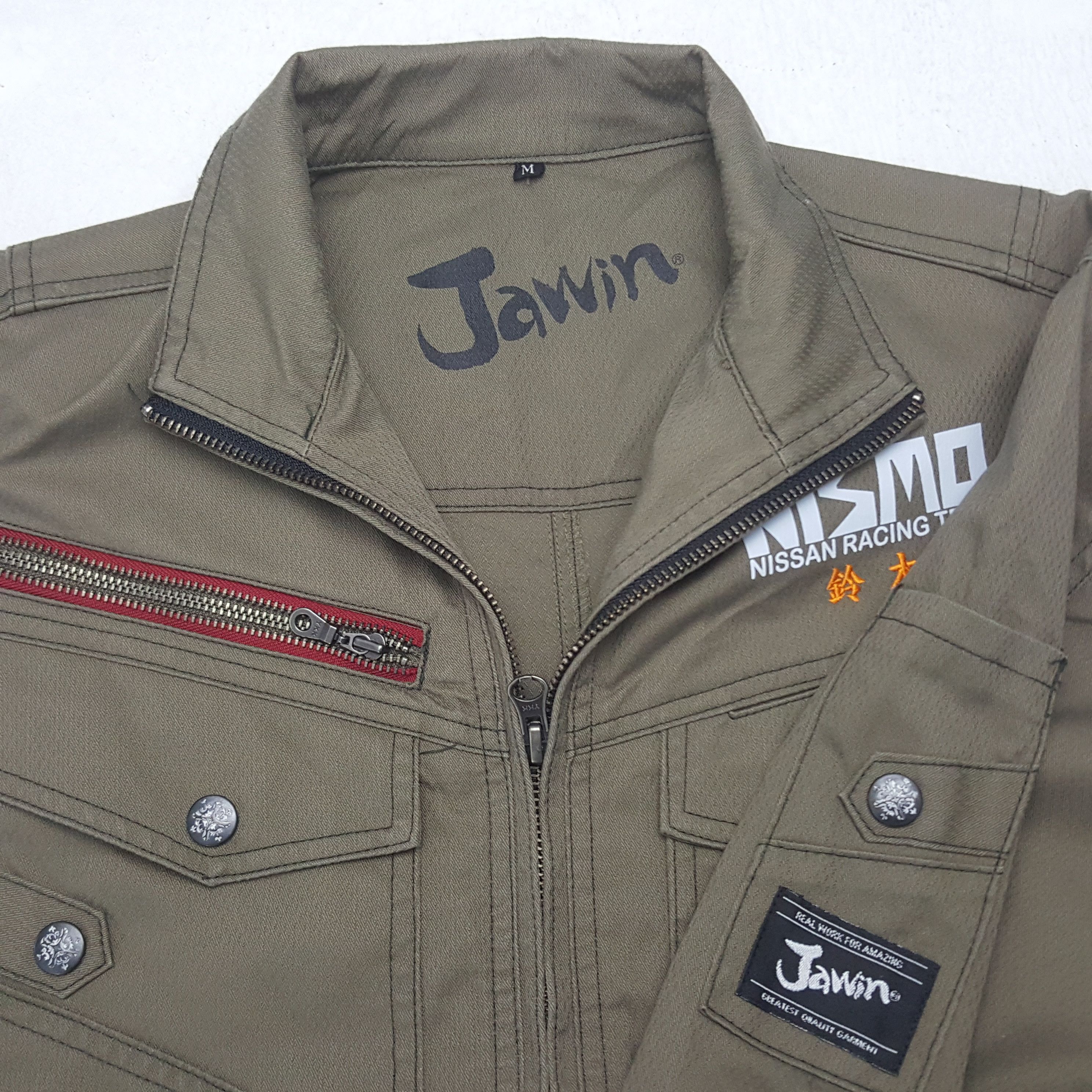Japanese Brand × Vintage Vintage Nismo Nissan Racing Team Custom Art Jacket C284N14 Size US M / EU 48-50 / 2 - 5 Thumbnail