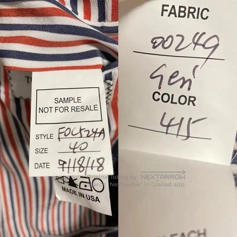 Thom Browne Thom Browne L Blue Cotton Trench Coat . Size L / US 10 / IT 46 - 3 Thumbnail