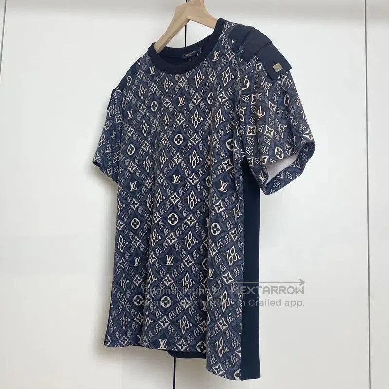 Louis Vuitton Louis Vuitton Summer Navy Cotton T. Size XS / US 0-2 / IT 36-38 - 2 Thumbnail