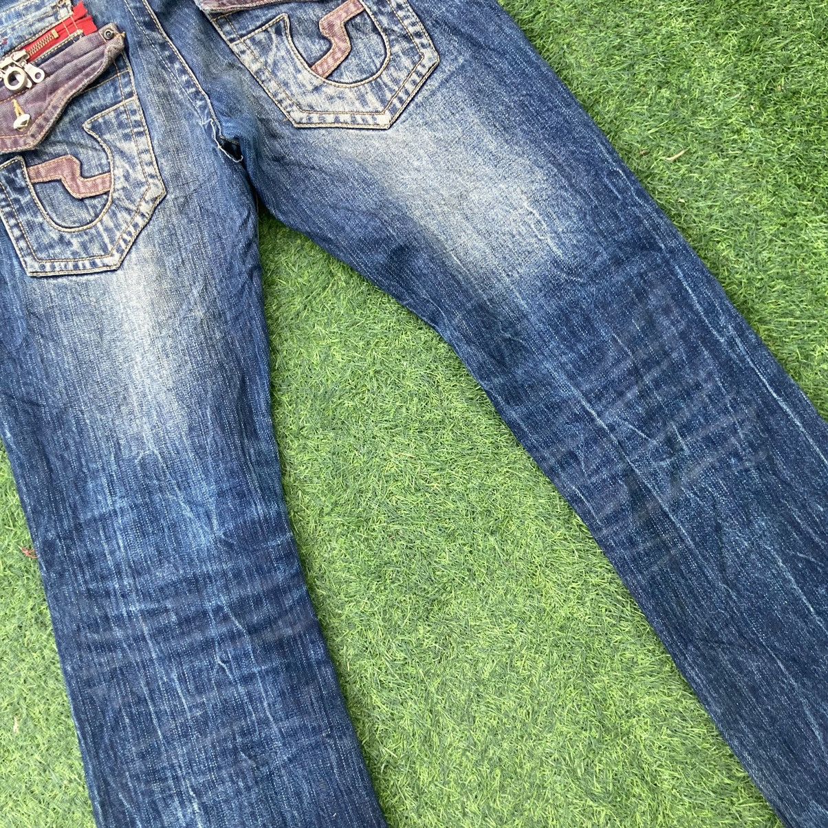 semanticdesign SEMANTIC DESIGN FLARED BOOTCUT JEANS Size US 31 - 12 Thumbnail