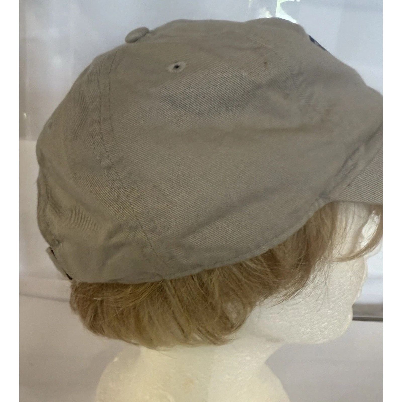 Nike USA Flag Strapback Hat Tan Military Trucker Embroidered Cap Size ONE SIZE - 6 Thumbnail