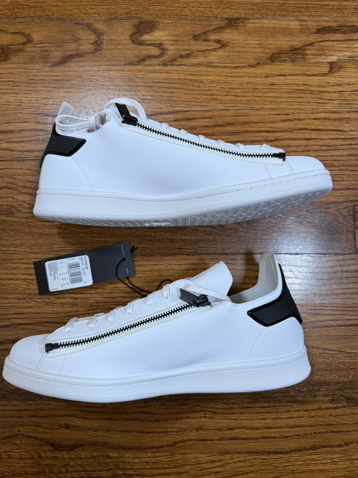 Y-3 Adidas Y-3 Stan Smith Zip 'White 2017 S82113 Men’s Size 10.5 Size US 10.5 / EU 43-44 - 11 Thumbnail