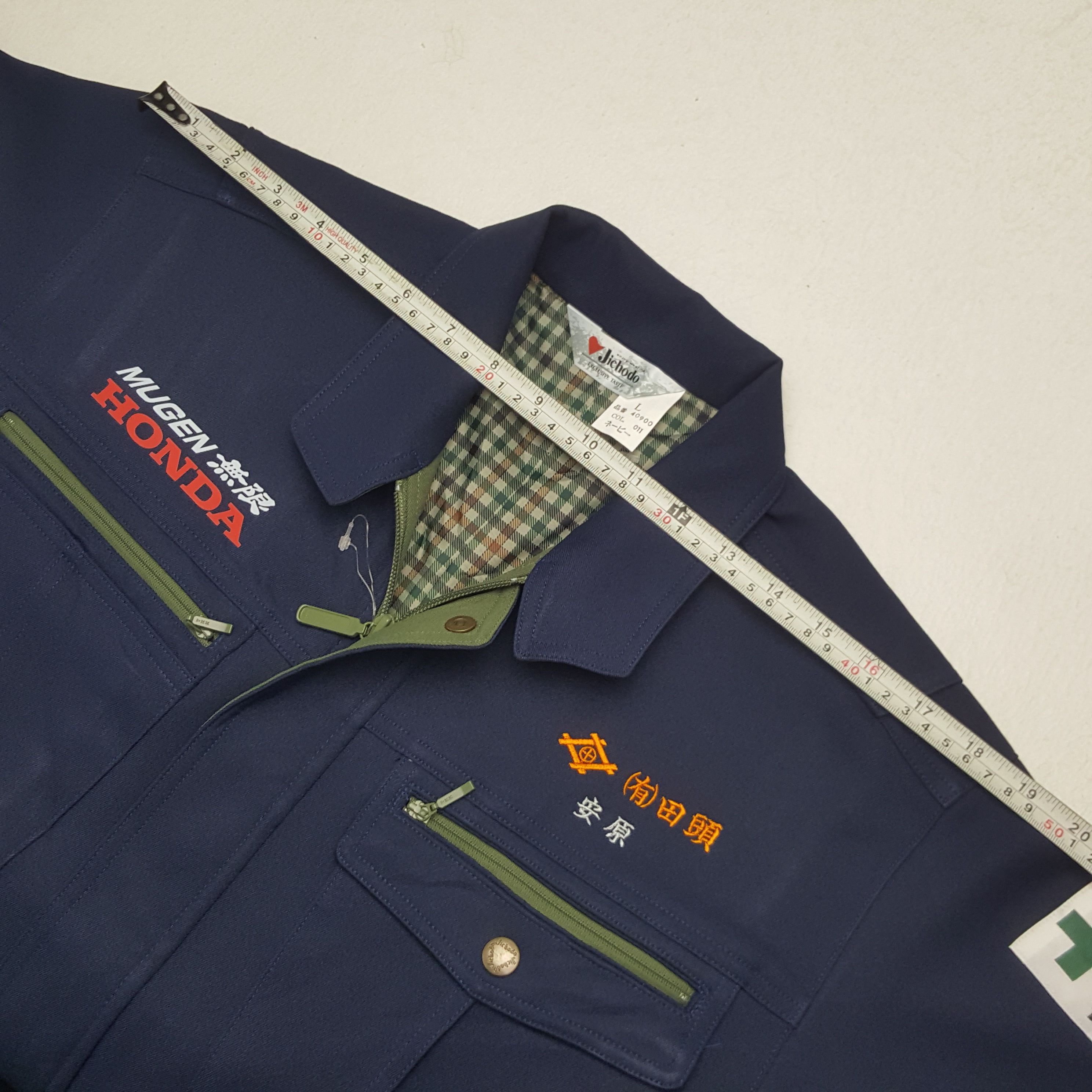 Honda × Japanese Brand × Vintage Vintage Mugen Honda Japanese Racing Team Custom Art Jacket Size US M / EU 48-50 / 2 - 6 Thumbnail