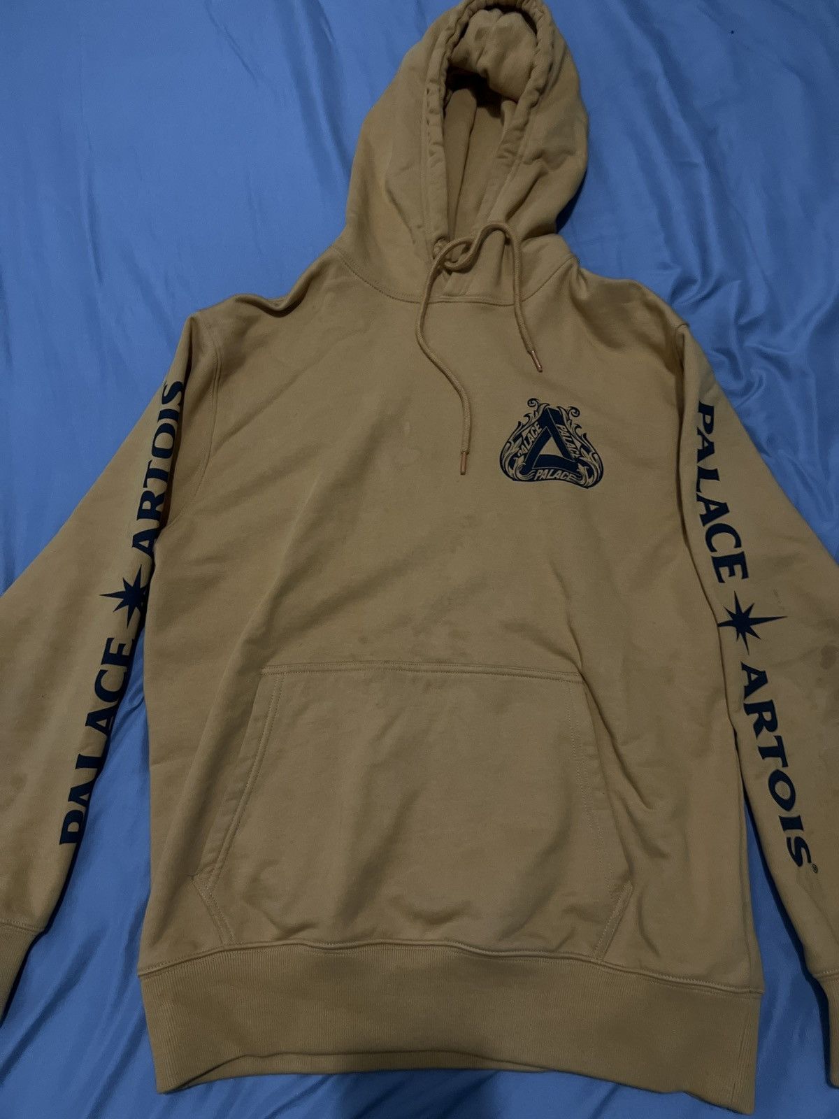 Palace Palace Stella Artois Hoodie Gold M Size US M / EU 48-50 / 2 - 7 Thumbnail