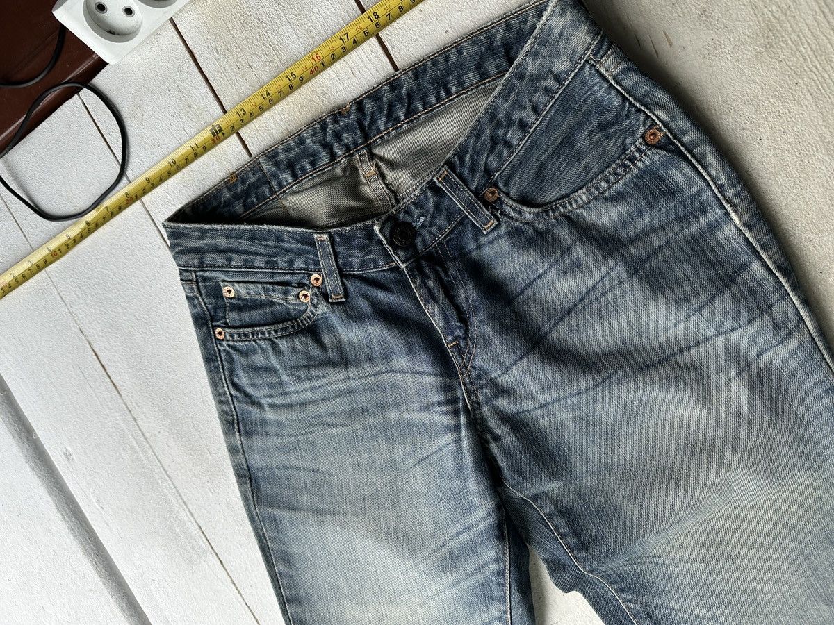 Levi's LOW BOOTCUT🚨Vintage 90s Levis Jeans 547 03 Light Wash Denim Size 28" / US 6 / IT 42 - 2 Thumbnail