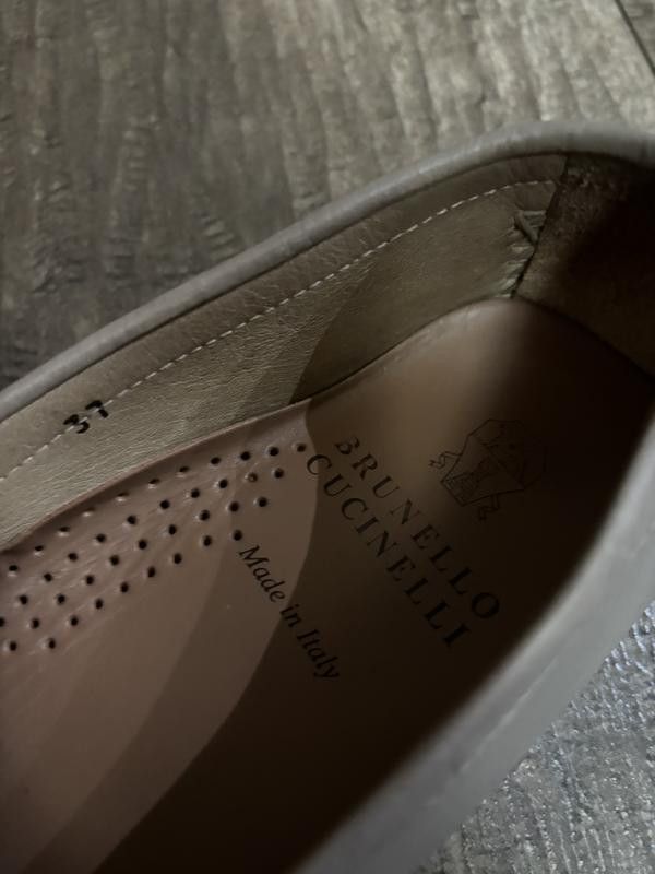 Brunello Cucinelli × Vintage Brunello Cucinelli leather loafers Size US 7 / IT 37 - 6 Thumbnail