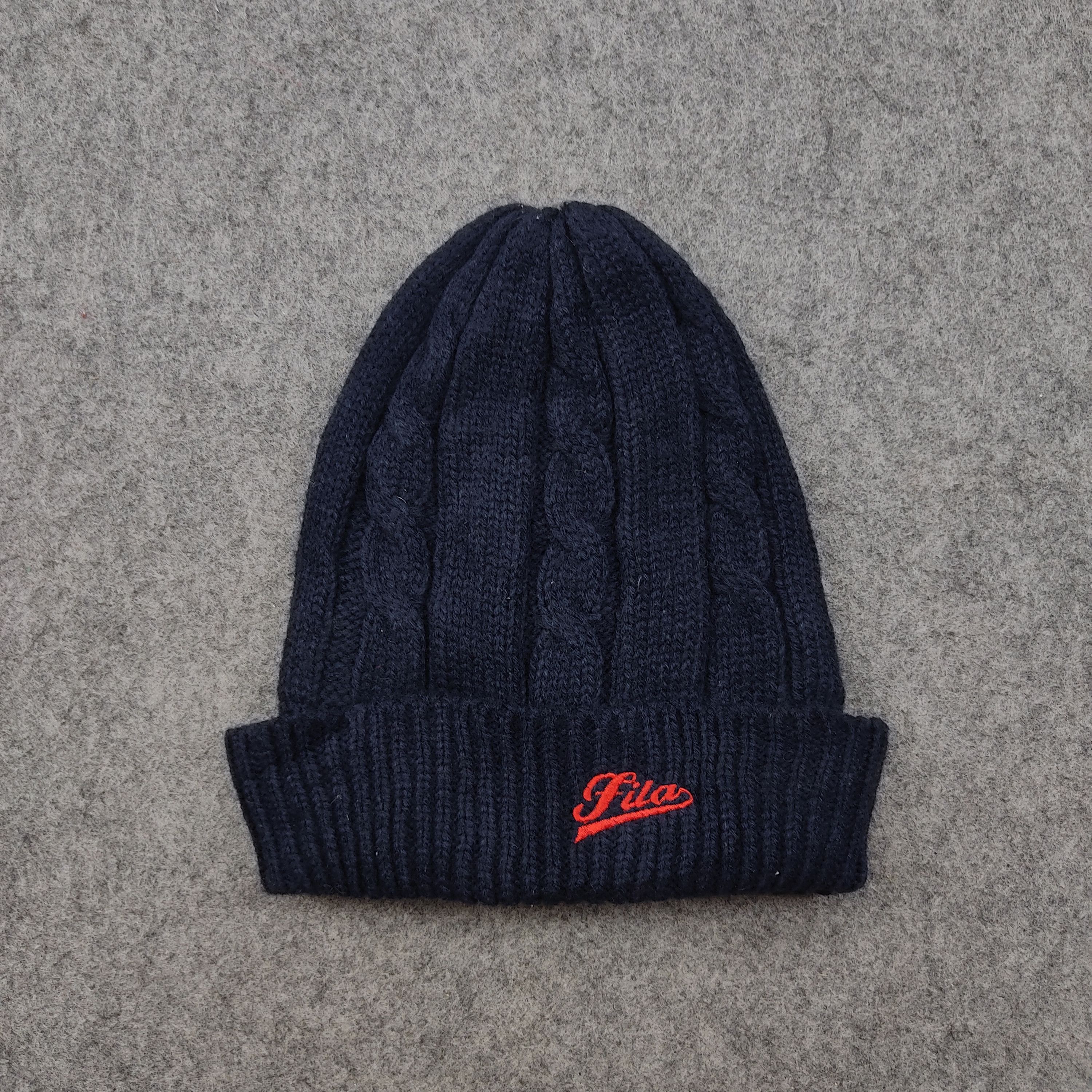 Fila × Vintage Vintage Fila Golf Knit Beanie / Snow Hat / Snow Cap Size ONE SIZE - 1 Thumbnail