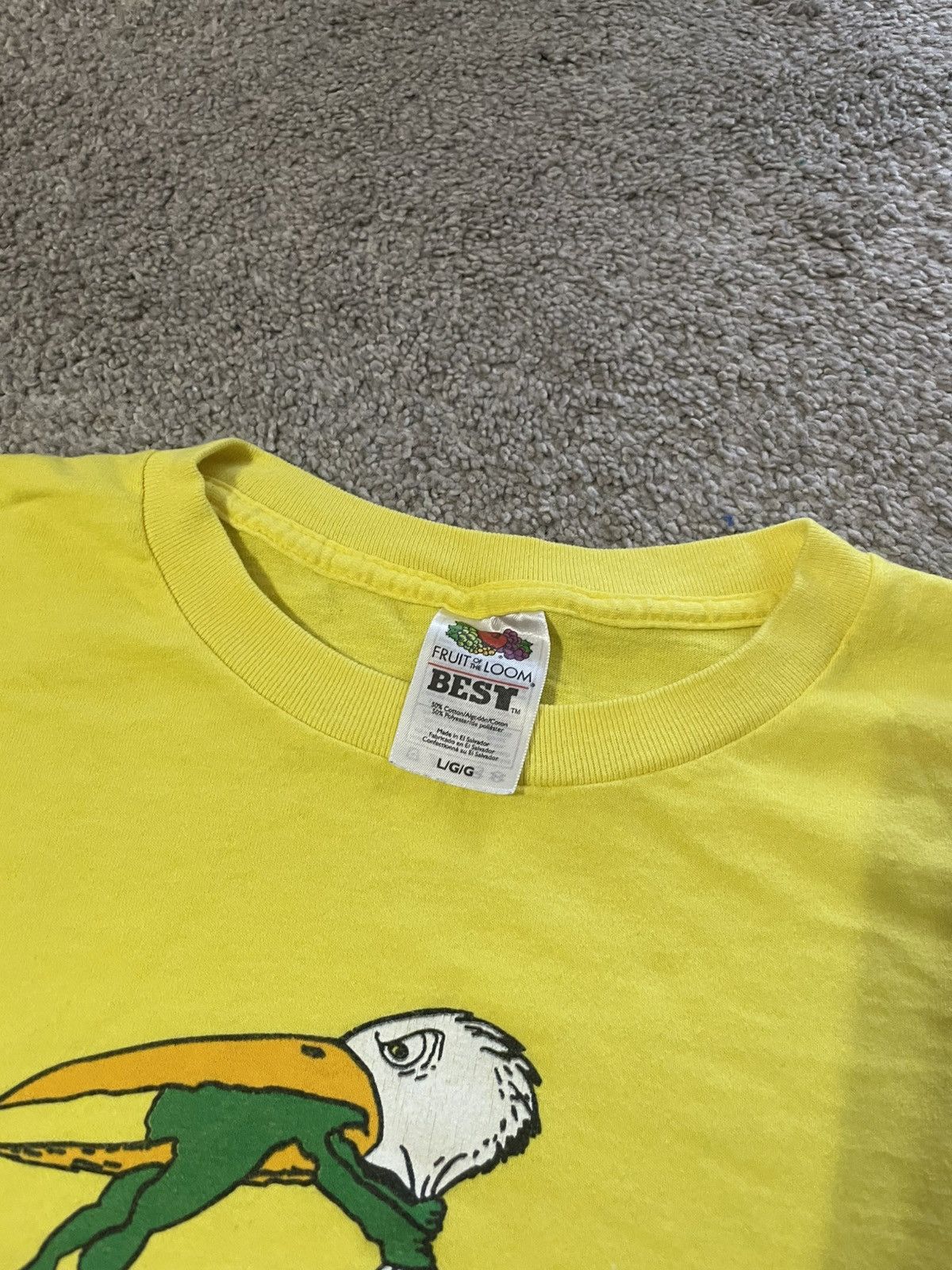 Fruit Of The Loom Vintage 90s Novelty T Shirt Men Size Large Fruit Of The Loom Size US L / EU 52-54 / 3 - 3 Thumbnail