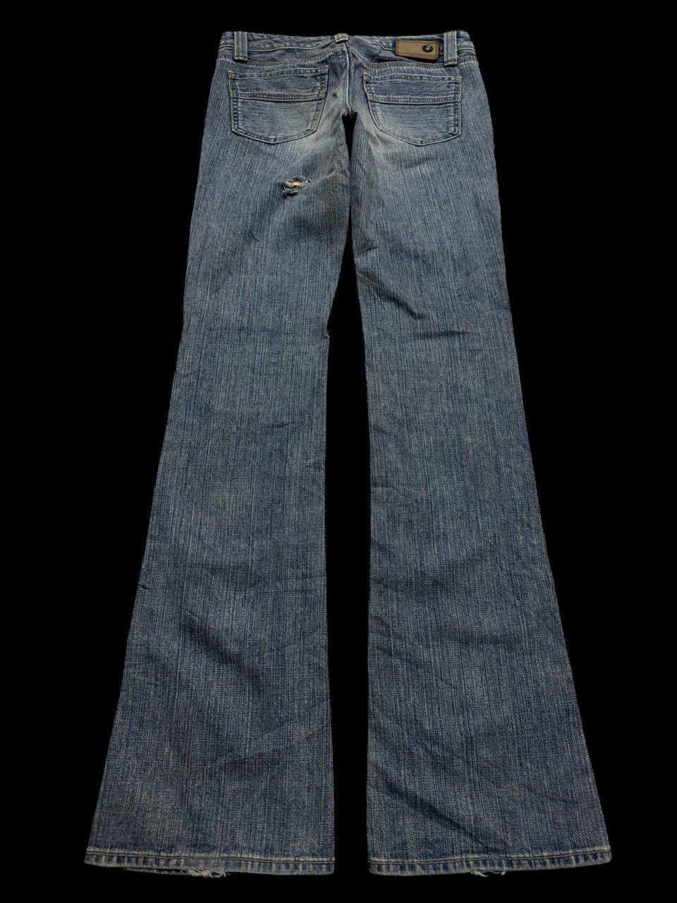 FLARE 90s Brappers Mudwash Distressed Ripped Insane Jeans