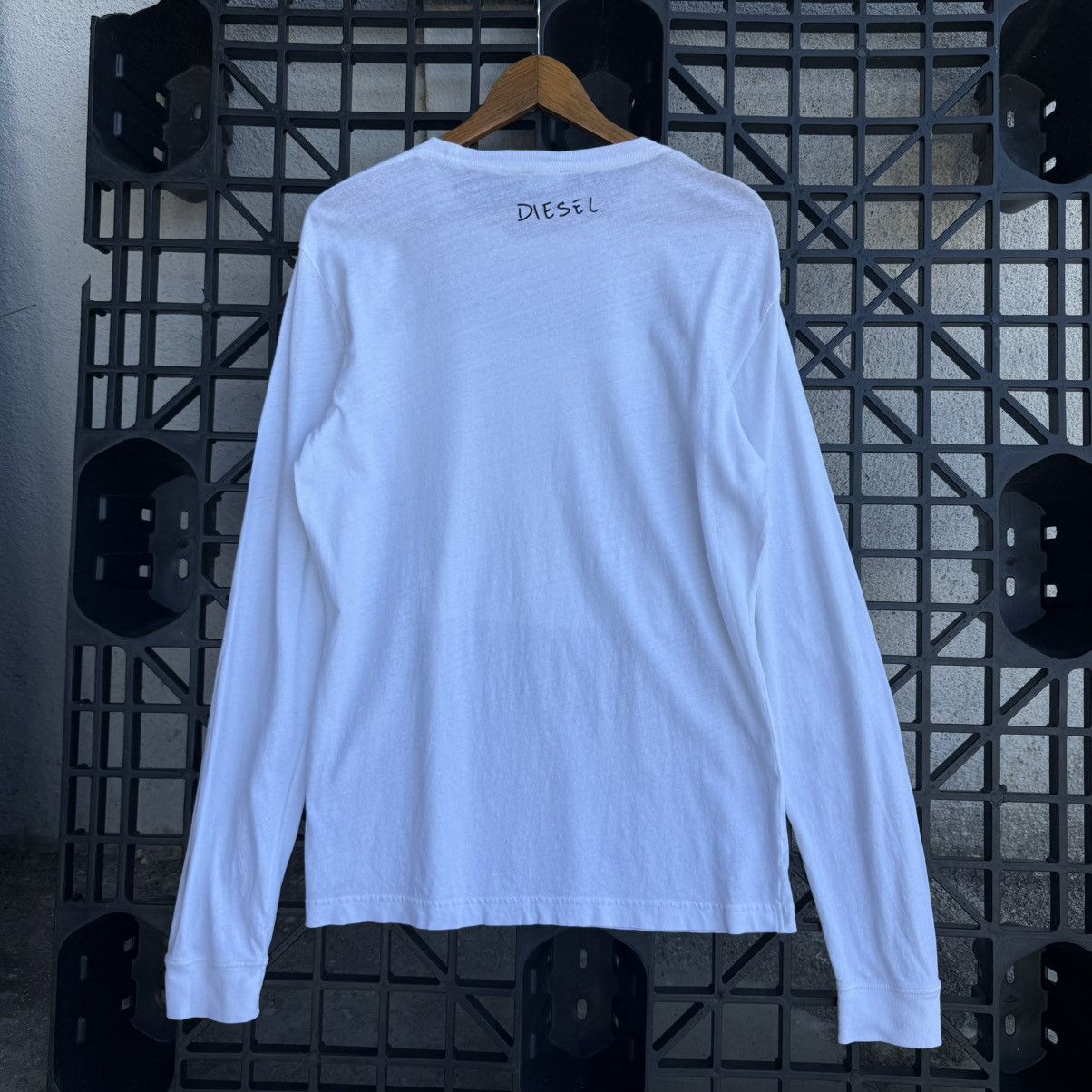 Diesel Diesel Font Wording Potrait Y2K Designer Tee Size US M / EU 48-50 / 2 - 2 Thumbnail