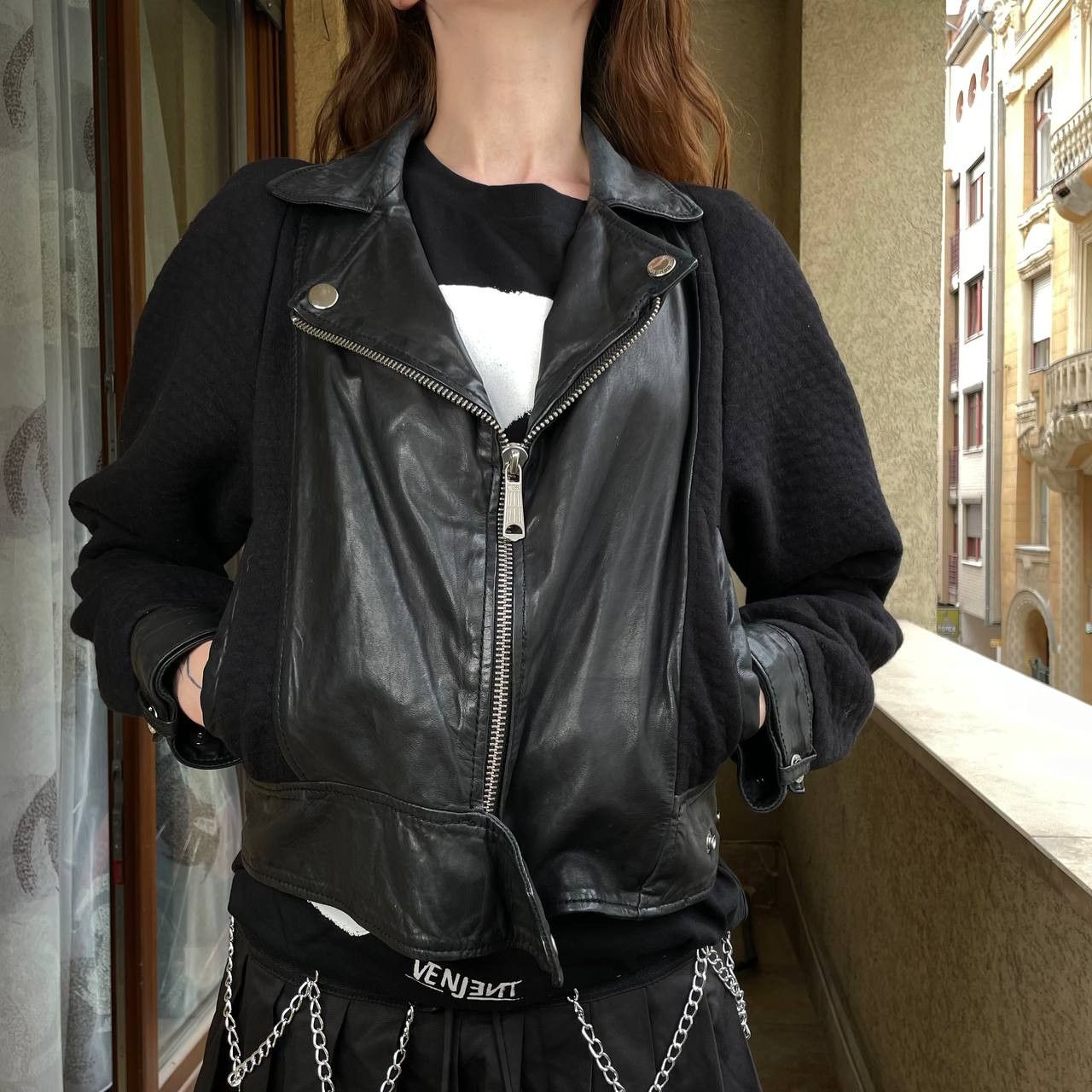 ジャケット・アウター 00s archive diesel short length jacket Diesel Archive Rare Vintage 00's Diesel Bandits Cropped Logo