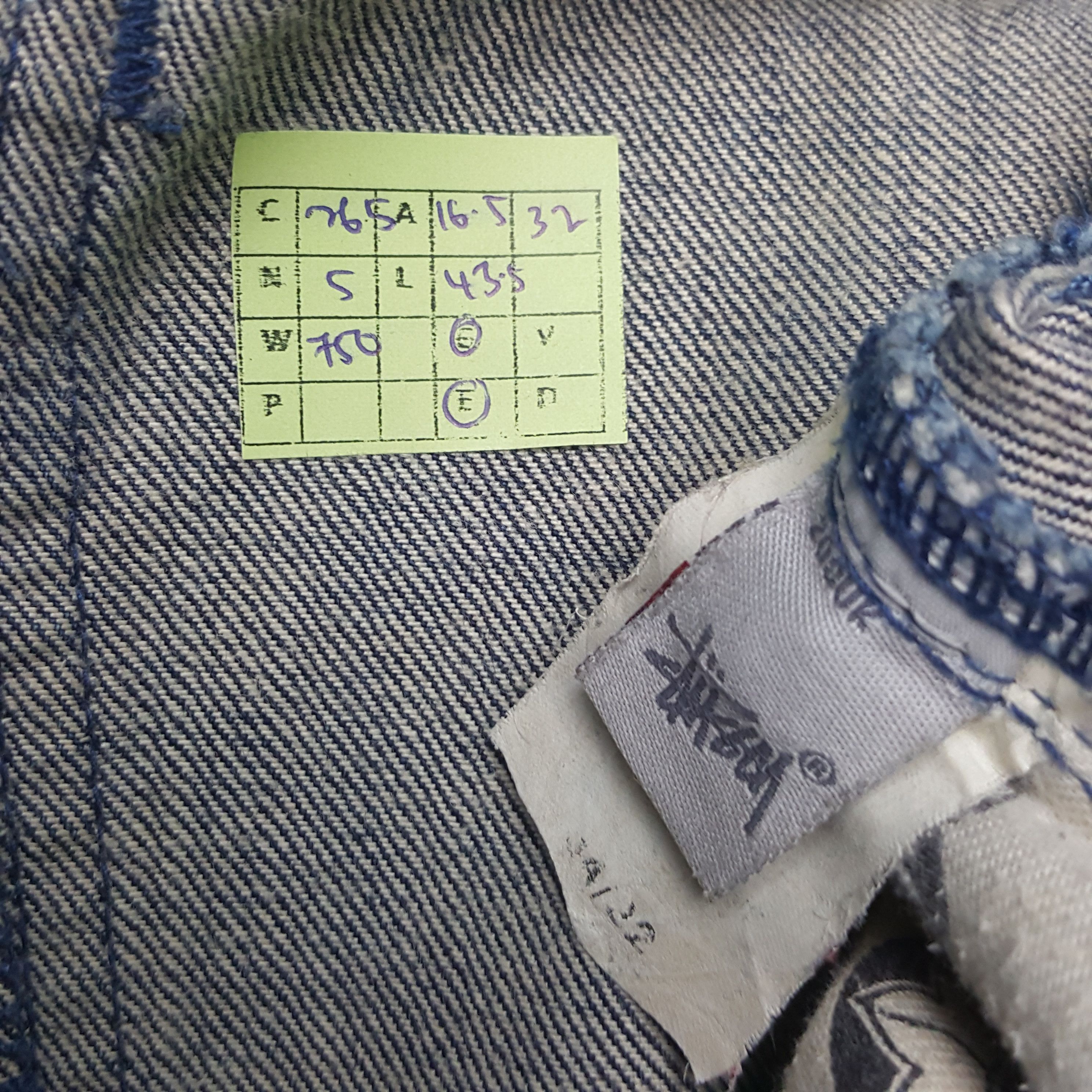 Stussy × Vintage Vintage Stussy American Brand Streetwear Denim Jeans Size US 33 - 8 Thumbnail