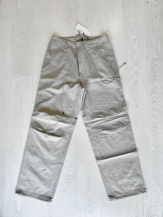 Auralee NWT Auralee Washed Finx Ripstop Chambray Field Pants size