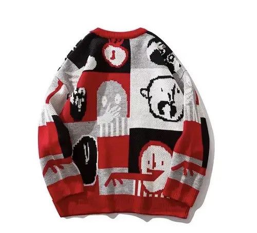 Aran Isles Knitwear × Handmade × Japanese Brand Streetwear knit sweater Size US M / EU 48-50 / 2 - 4 Thumbnail