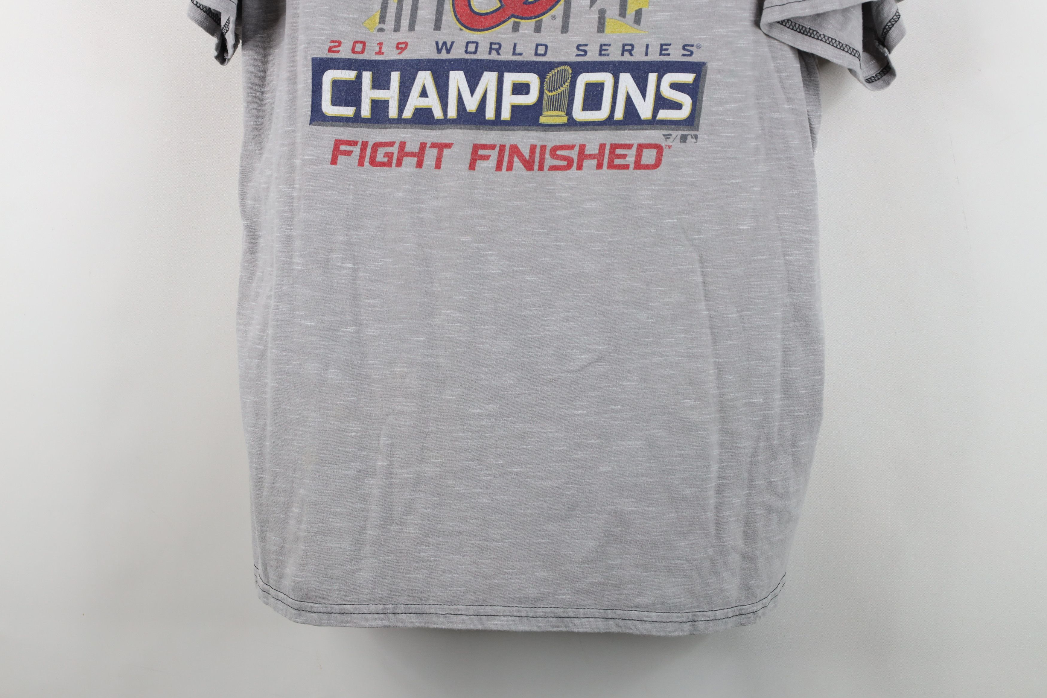 Vintage Fanatics World Series Champs Washington Nationals T-Shirt Size US XL / EU 56 / 4 - 3 Thumbnail