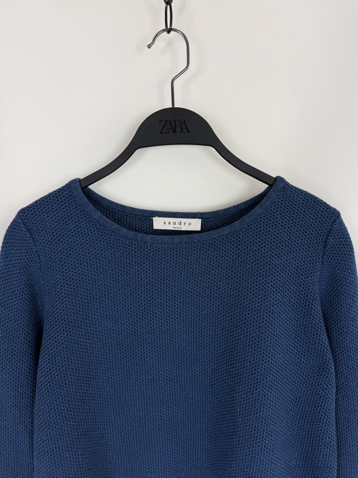 Sandro Sandro Paris Knit Cropped Sweater Size M / US 6-8 / IT 42-44 - 3 Thumbnail