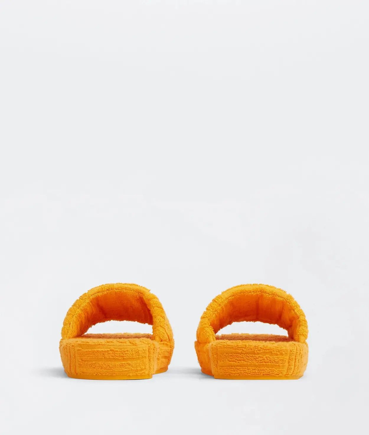 Bottega Veneta o1loc1c0326 660245 Resort Sponge in Tangerine Size US 10 / EU 43 - 3 Thumbnail