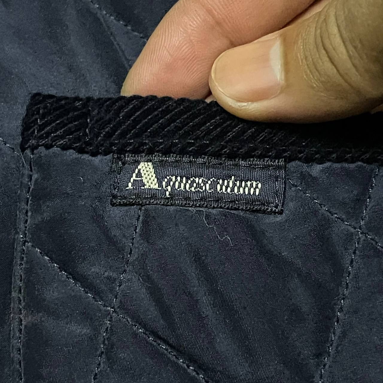 Aquascutum Vintage Aquascutum London Quilted Silk Jacket Corduroy Size US M / EU 48-50 / 2 - 8 Thumbnail