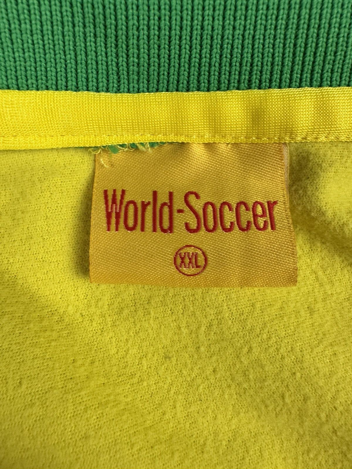 Vintage Vintage Y2K Brazil soccer football blokecore track zip sweat Size US XL / EU 56 / 4 - 14 Thumbnail
