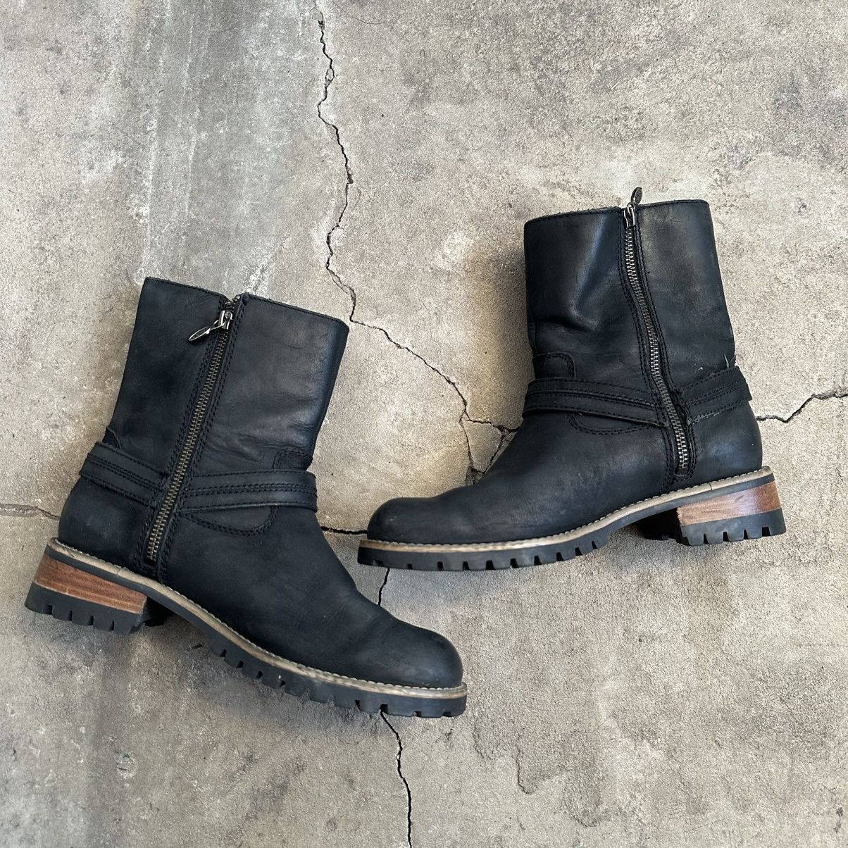 Harley Davidson Harley Davidson Leather Riding Boots Size US 8 / IT 38 - 9 Thumbnail