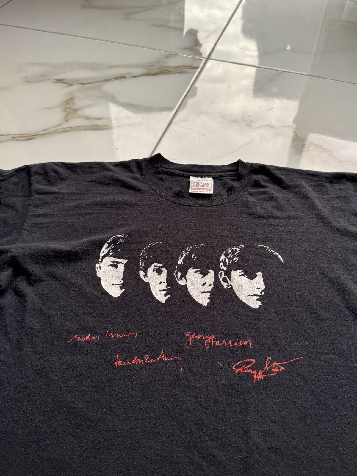Band Tees Vintage 1999 The Beatles Promo Band T Shirt Size US L / EU 52-54 / 3 - 8 Thumbnail