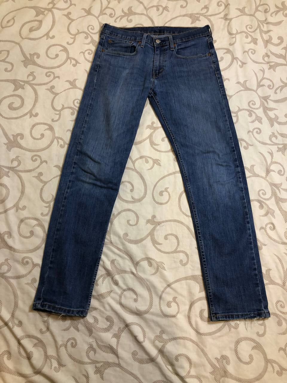 Levi's Levis Jeans 502 Slim Straight Leg Wash jeans Size US 31 - 1 Thumbnail