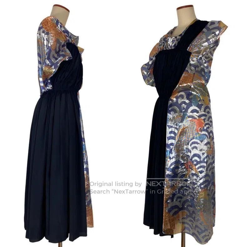 Junya Watanabe Junya Watanabe Japanese Pleated Dress Size XS / US 0-2 / IT 36-38 - 4 Thumbnail