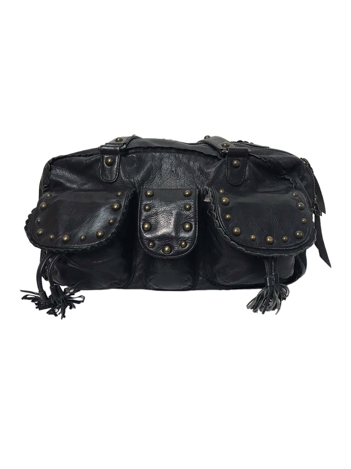 14th Addiction × If Six Was Nine × KMRii Ban Leather Bag Size ONE SIZE - 9 Thumbnail