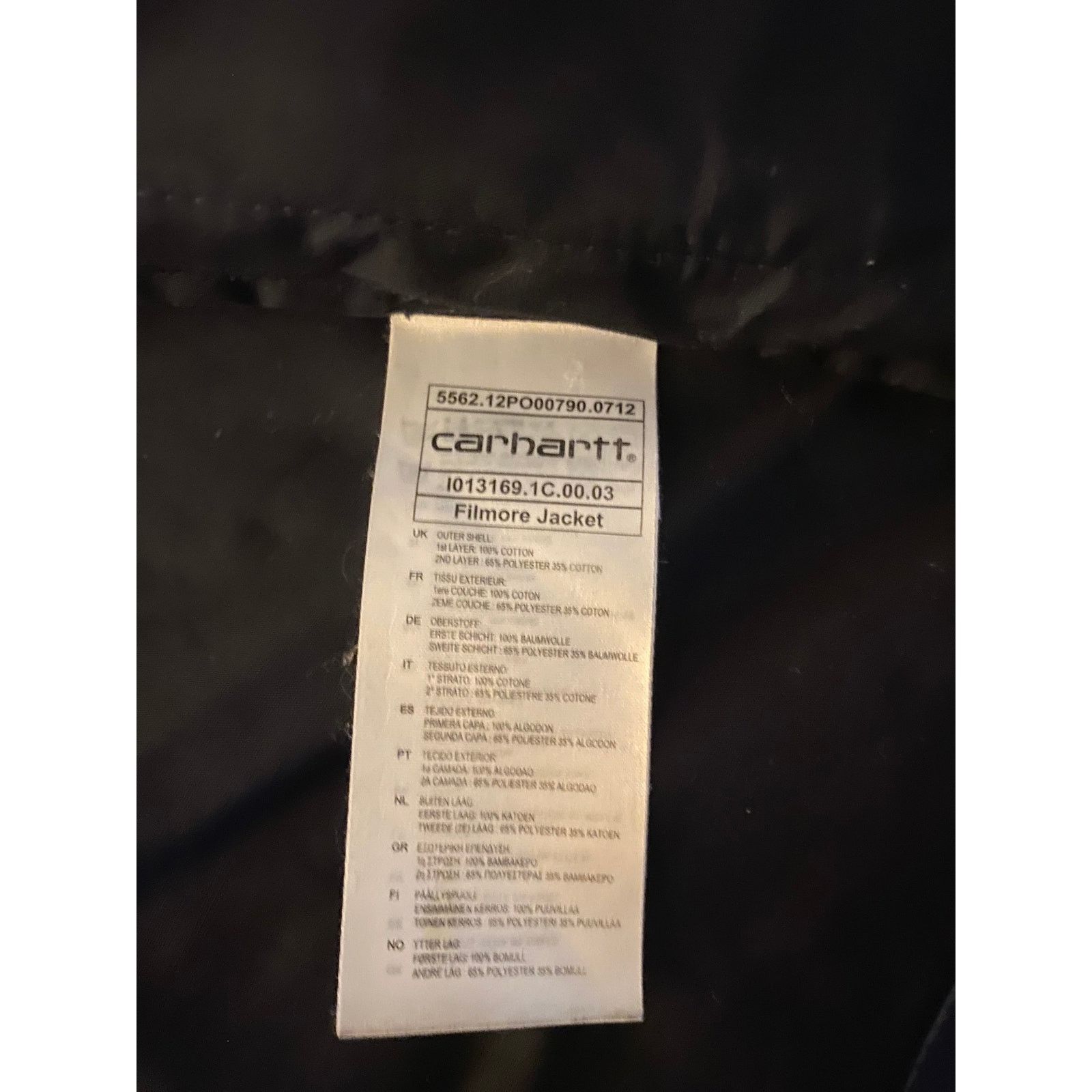 Carhartt Wip Carhartt Heritage Work In Progress “Filmore Jacket” Size US XL / EU 56 / 4 - 9 Thumbnail