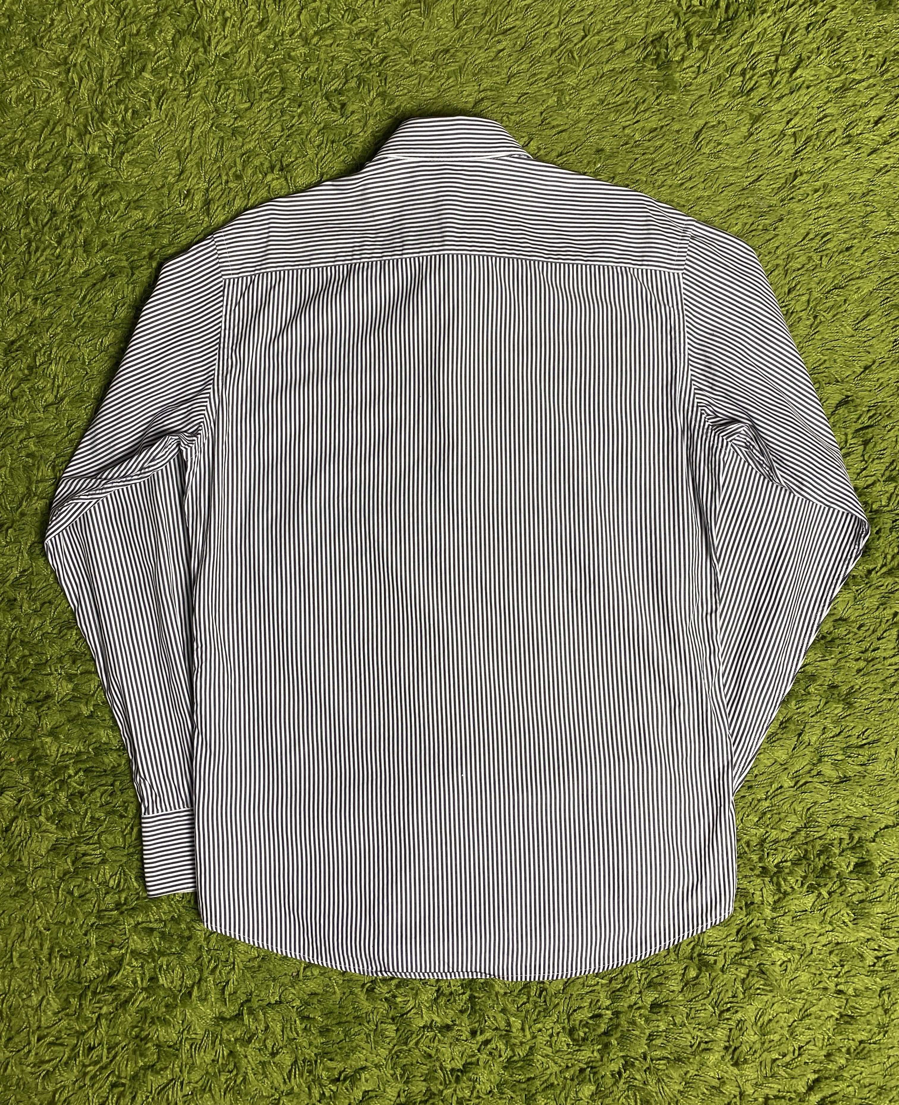Ermenegildo Zegna Z Zegna Striped Classic Casual Dress Shirt Button Up Size US M / EU 48-50 / 2 - 5 Thumbnail
