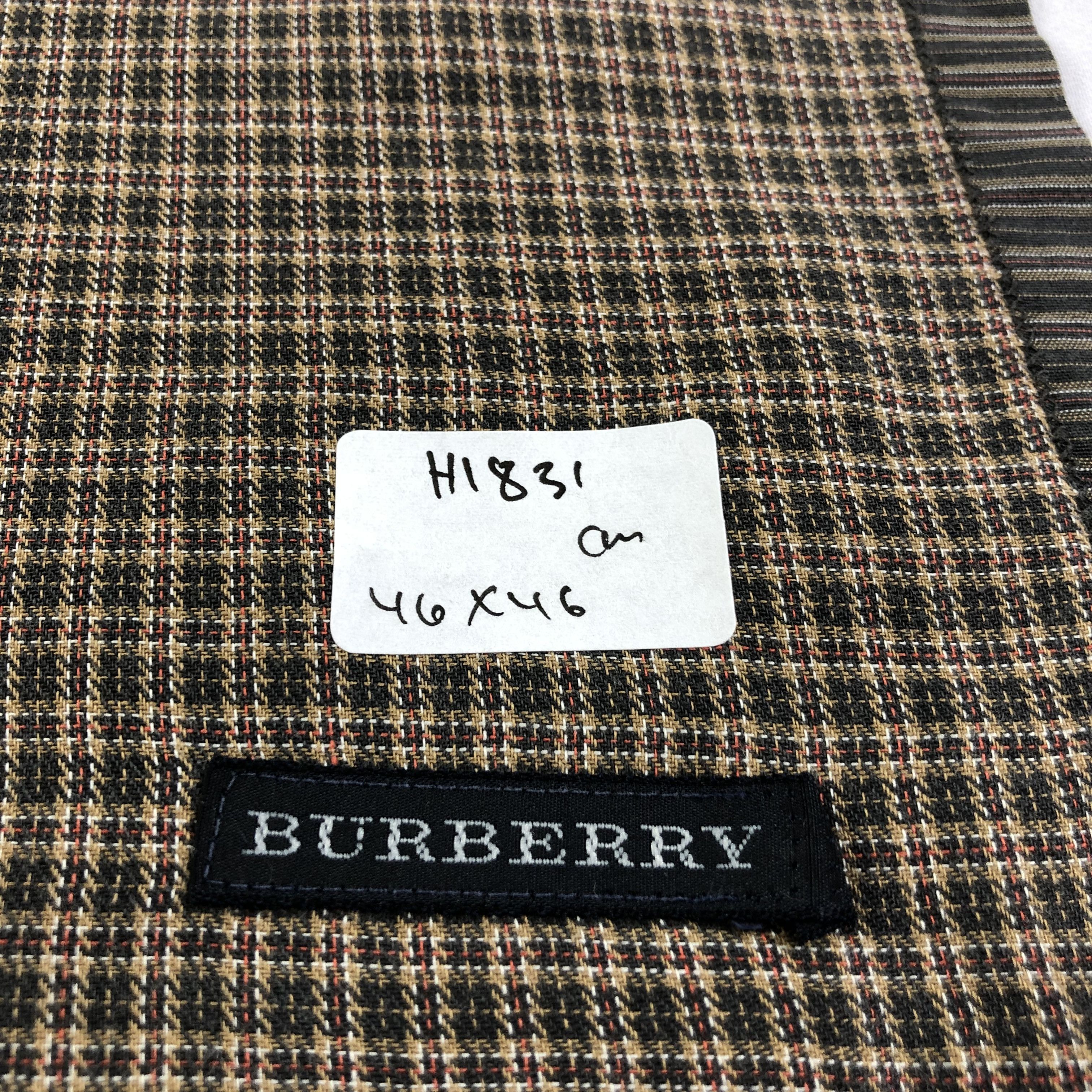 Burberry Burberry Handkerchief Neckerchief Bandana H1831 Size ONE SIZE - 7 Thumbnail