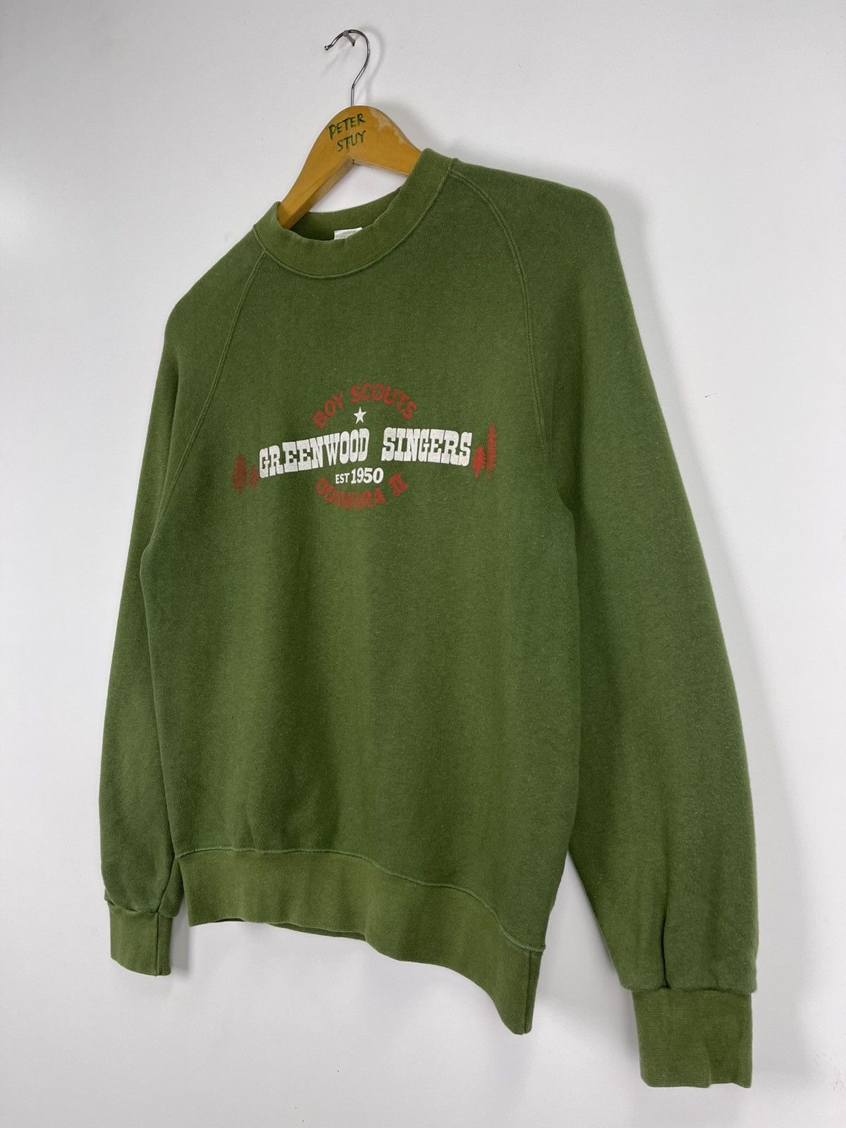 Vintage Vintage Boy Scouts Greenwood Singers Sweatshirt Size US M / EU 48-50 / 2 - 4 Thumbnail