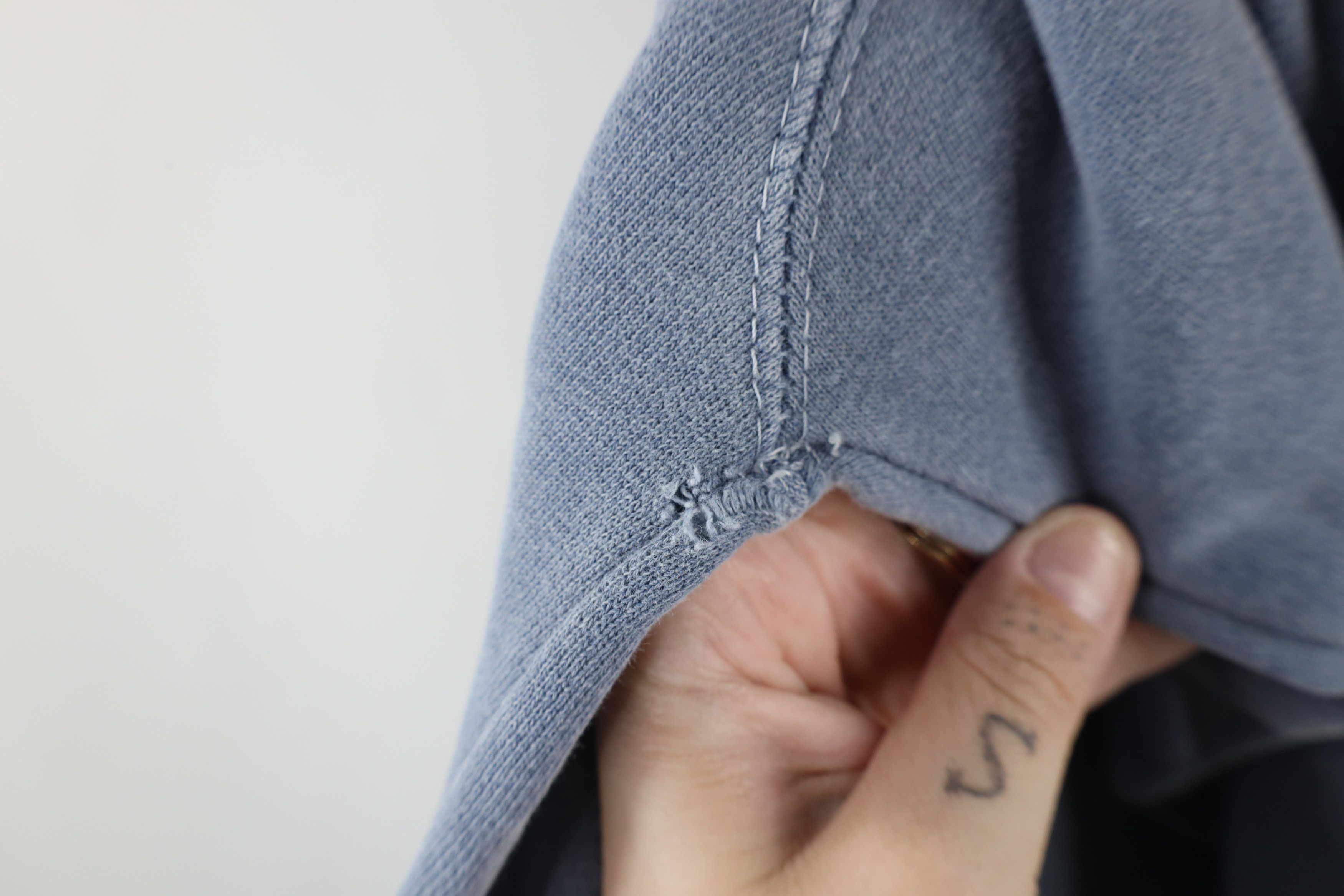 Vintage Vintage 90s Streetwear Spell Out Maine Sweatshirt Blue Size US M / EU 48-50 / 2 - 10 Thumbnail