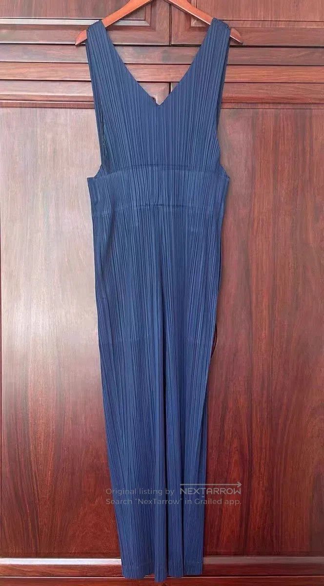 Issey Miyake Issey Miyake Navy Blue Overalls Size S / US 4 / IT 40 - 1 Thumbnail