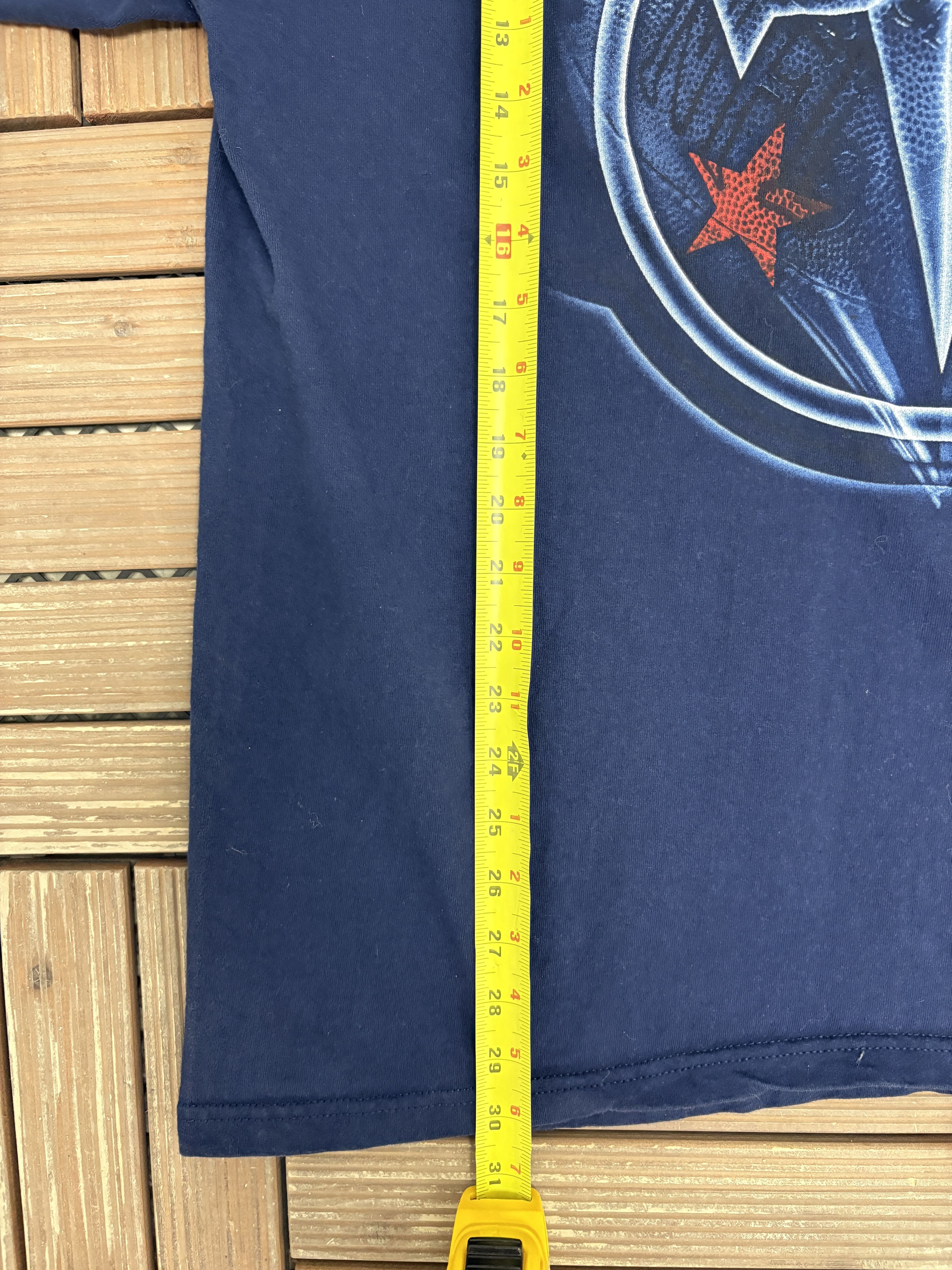 Vintage Tennessee Titans Vintage Blue T-Shirt Tee Size US XL / EU 56 / 4 - 7 Thumbnail