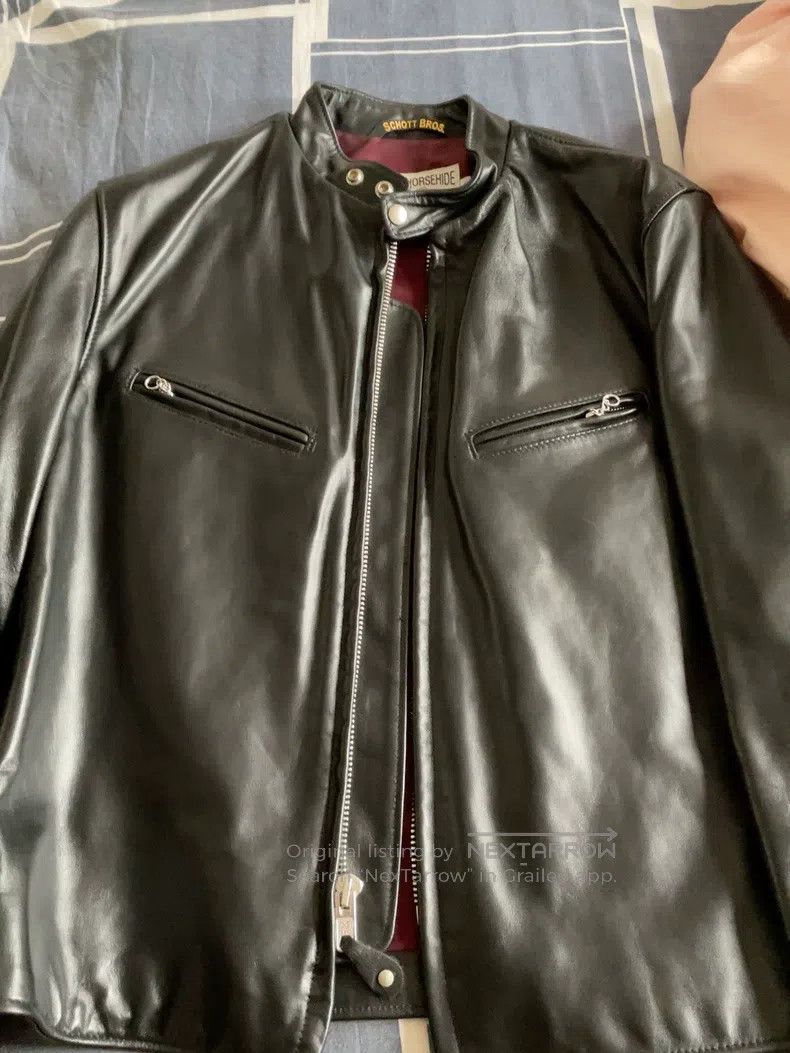 Schott Schott 641 Leather Jacket Size US XL / EU 56 / 4 - 1 Thumbnail