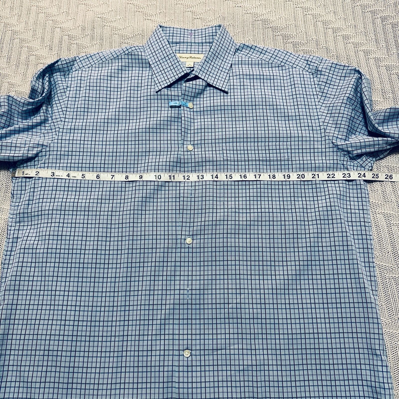 Tommy Bahama Tommy Bahama blue plaid button down Size US L / EU 52-54 / 3 - 6 Thumbnail