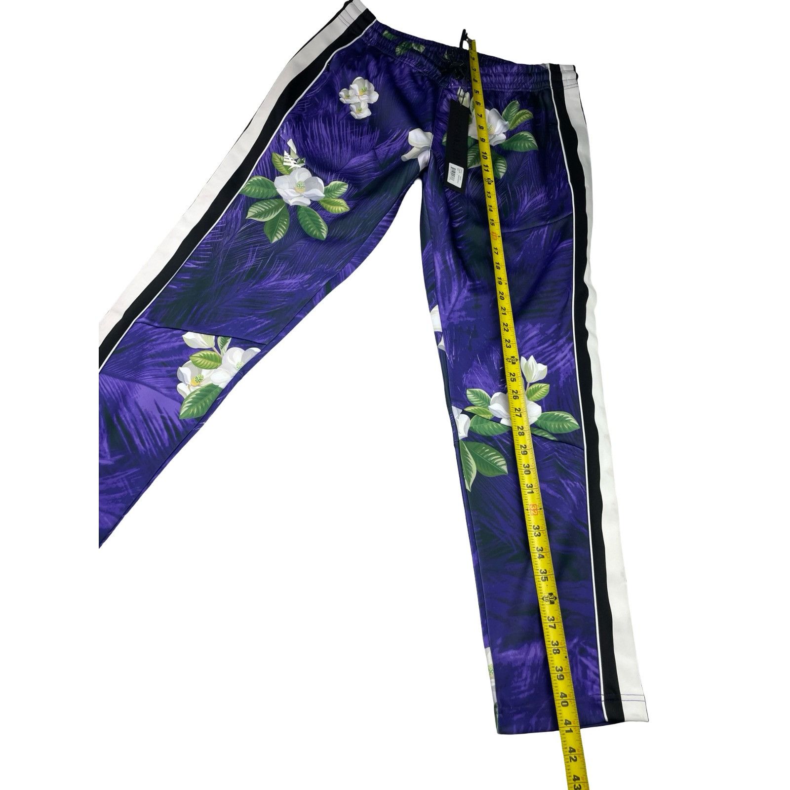 Paper Planes NEW Paperplanes Men's Track Suit Purple Mardigras Floral • L Size US L / EU 52-54 / 3 - 20 Thumbnail