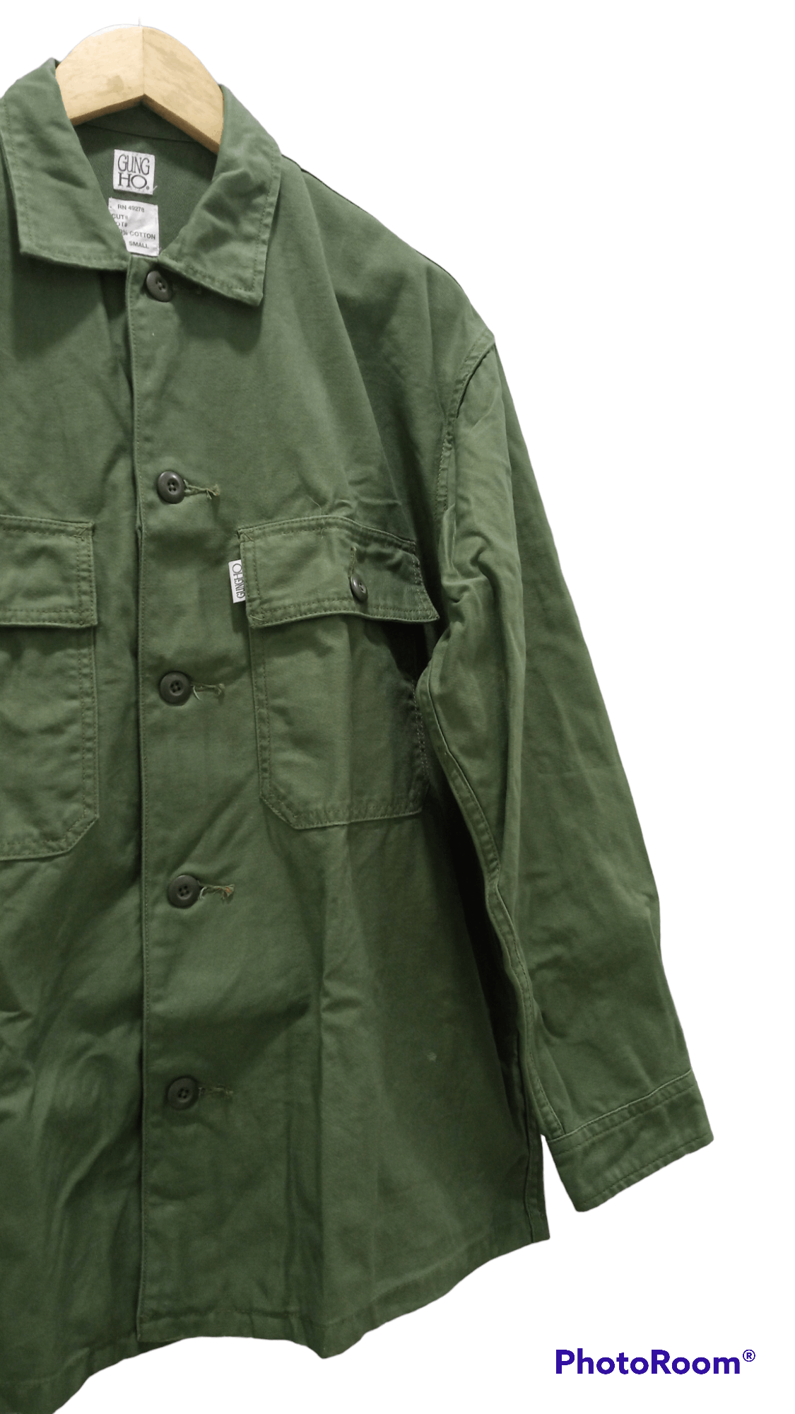 Japanese Brand × Vintage 🔥🔥GungHo x Freaks Store Vintage Military Style Jacket Size US L / EU 52-54 / 3 - 9 Thumbnail