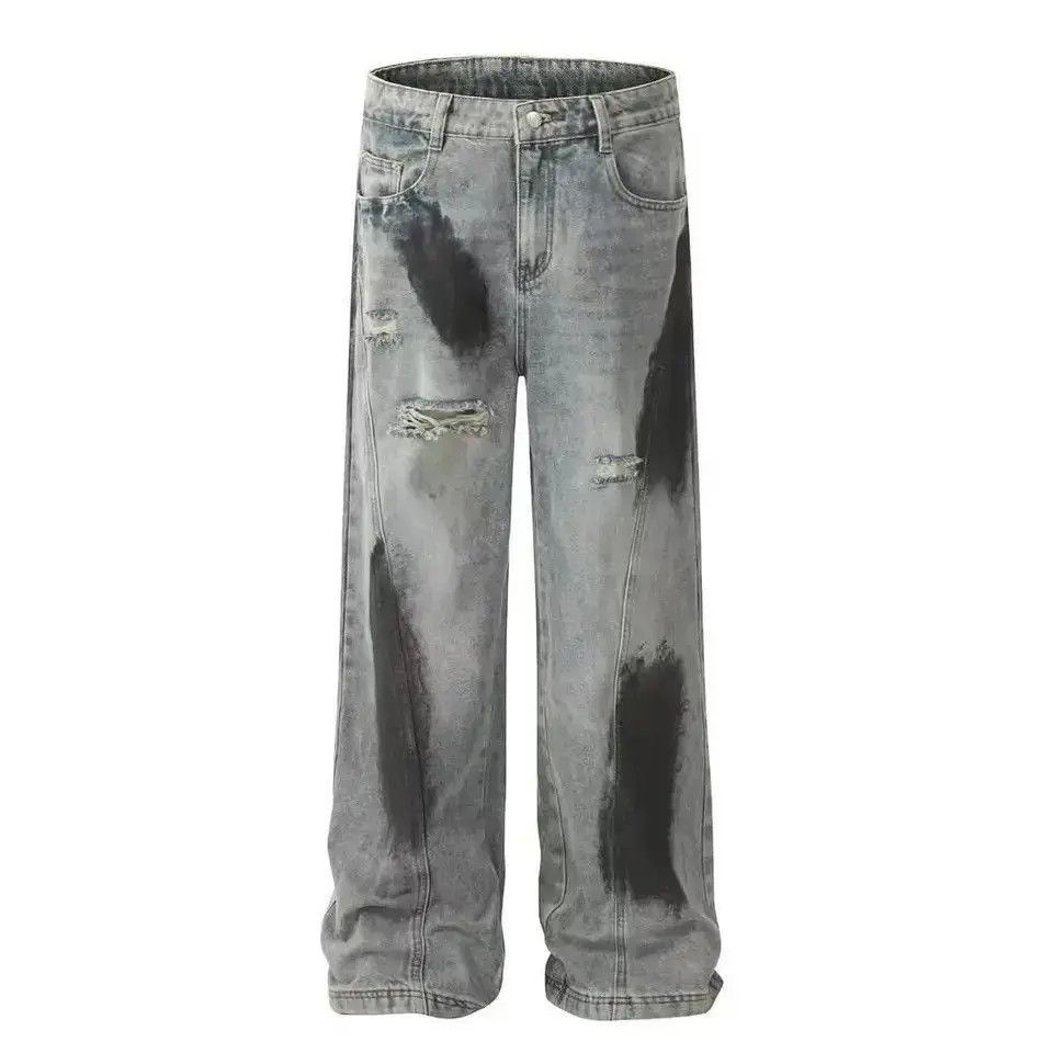 Japanese Brand American Graffiti Jeans High Street Vintage Ripped Size US 32 / EU 48 - 5 Thumbnail