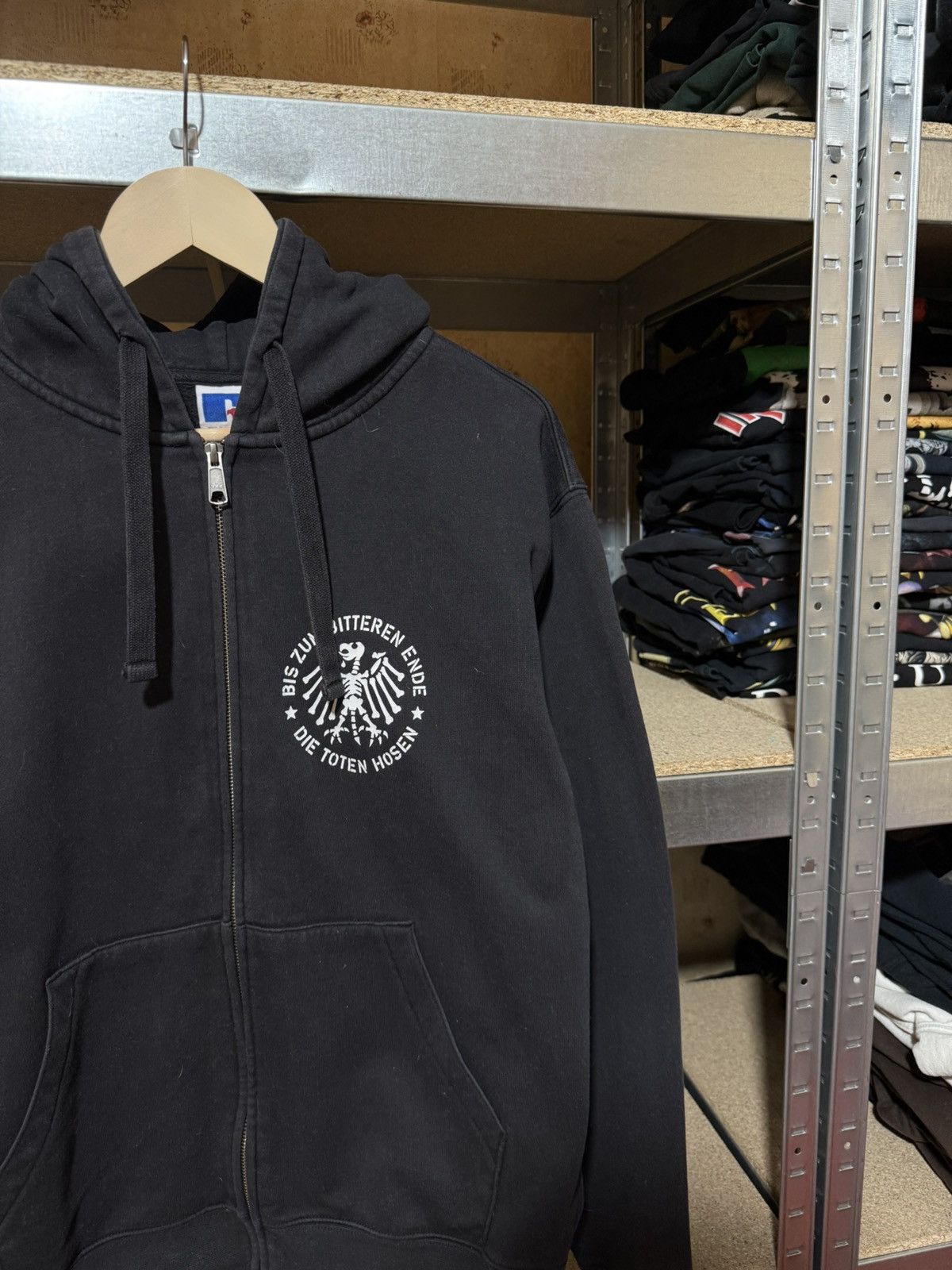 Band Tees × Vintage Vintage 90s Die Toten Hosen Bis Zum Bitteren Ende Hoodie Size US L / EU 52-54 / 3 - 3 Thumbnail